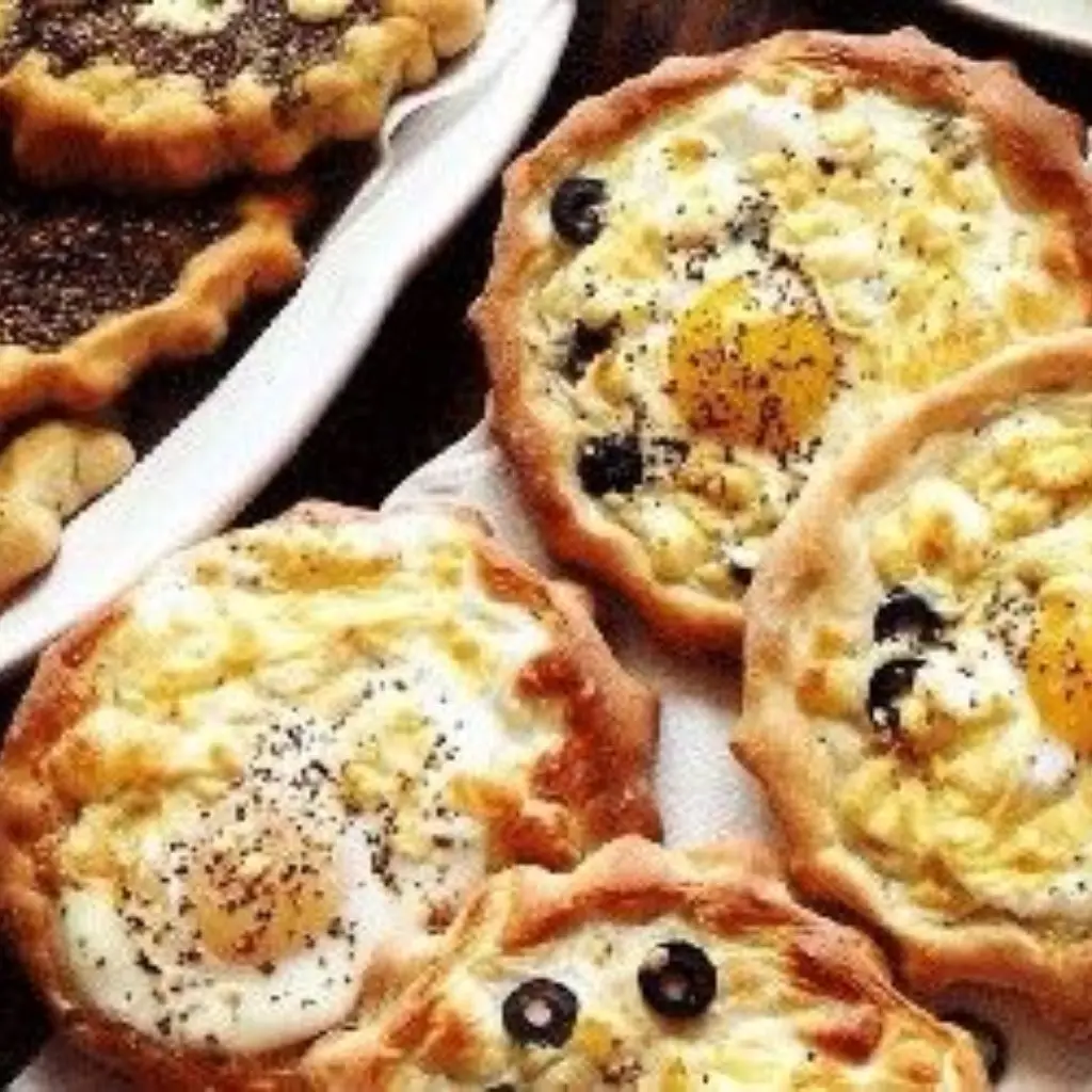 فطائر بيض سادة